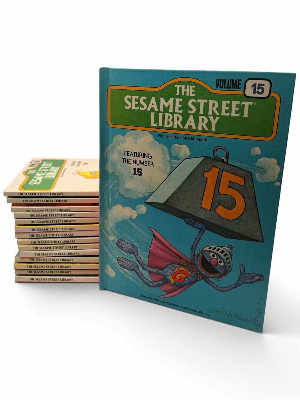 The Sesame Street Library Complete 15 Volume Set Funk & Wagnalls Vintage 1978-79